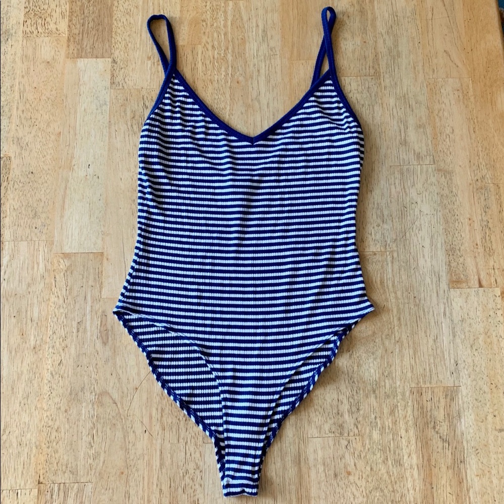 Striped Bodysuit